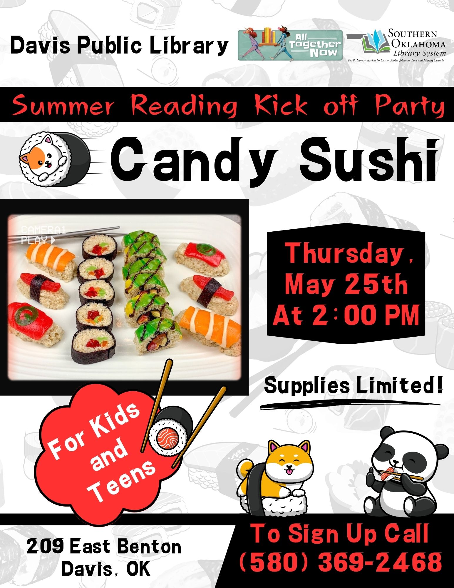 Summer Reading Kick Off Party - Davis Public Library