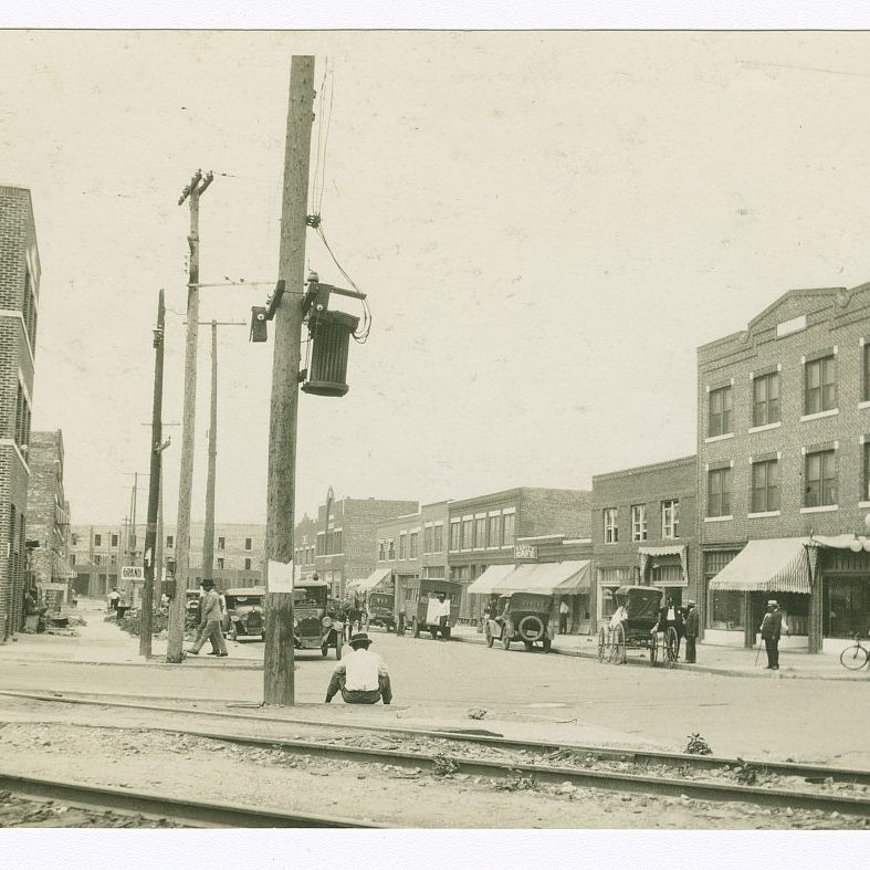 Greenwood district in Tulsa, OK.